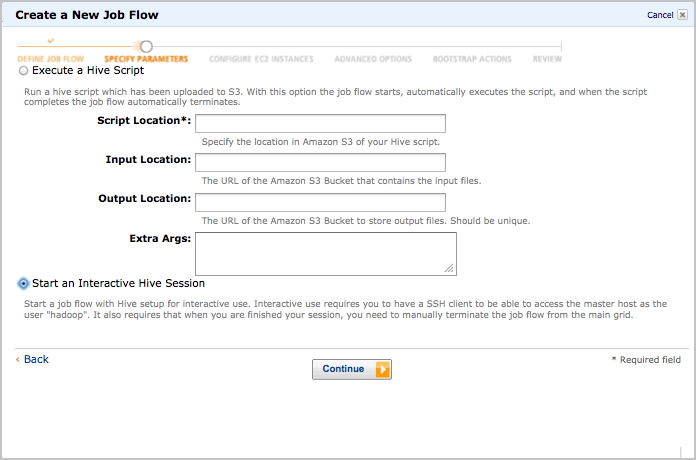 Specify Parameters