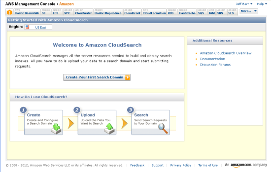 Amazon CloudSearch