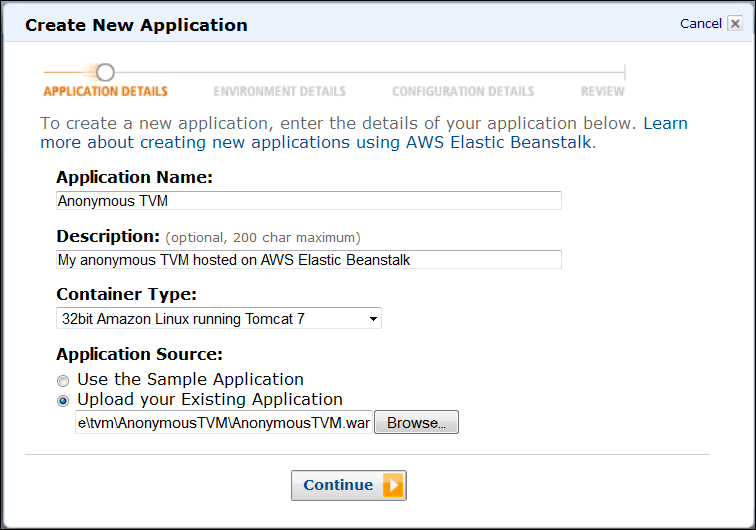 Application Details