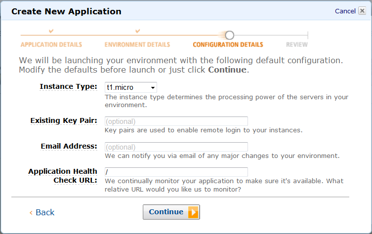 Configuration Details