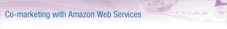 Co-marketing with Amazon Web Services Co-marketing with Amazon Web Services