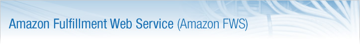 Amazon Fulfillment Web Service Amazon Fulfillment Web Service