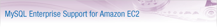 MySQL Enterprise Support for Amazon EC2 MySQL Enterprise Support for Amazon EC2