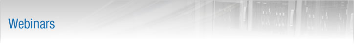 Webinars