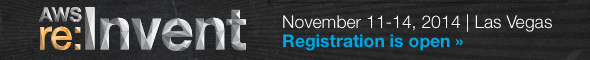 re:Invent 2014