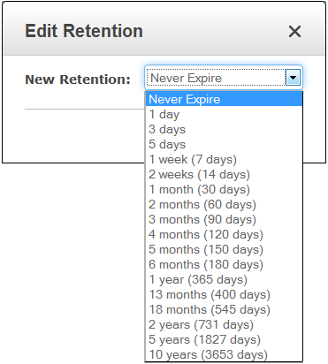 nxfilter log retention