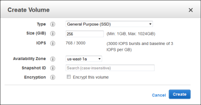 Enhances Elastic Block Storage With SSD 