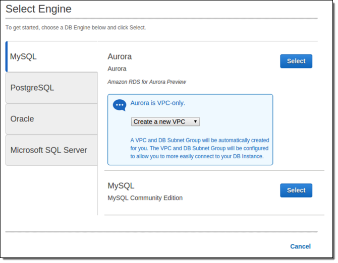 Amazon Aurora New Cost Effective Mysql Compatible Database Engine For Amazon Rds Aws News Blog