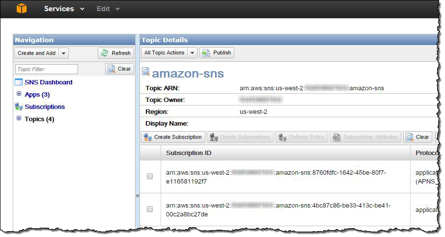 Amazon Web Services ブログ: Amazon SNS