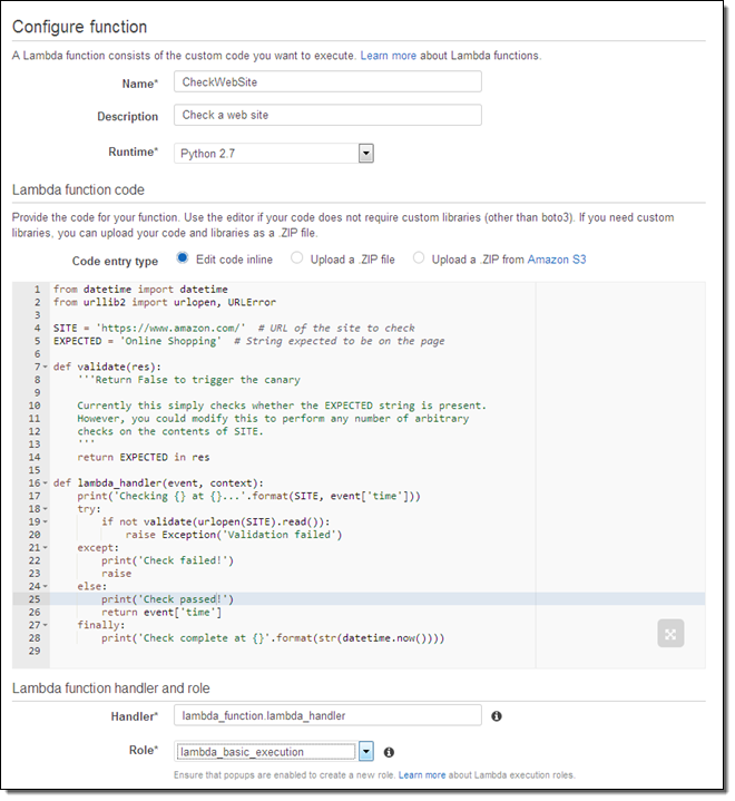 AWS Lambda Update – Python, VPC, Increased Function Duration