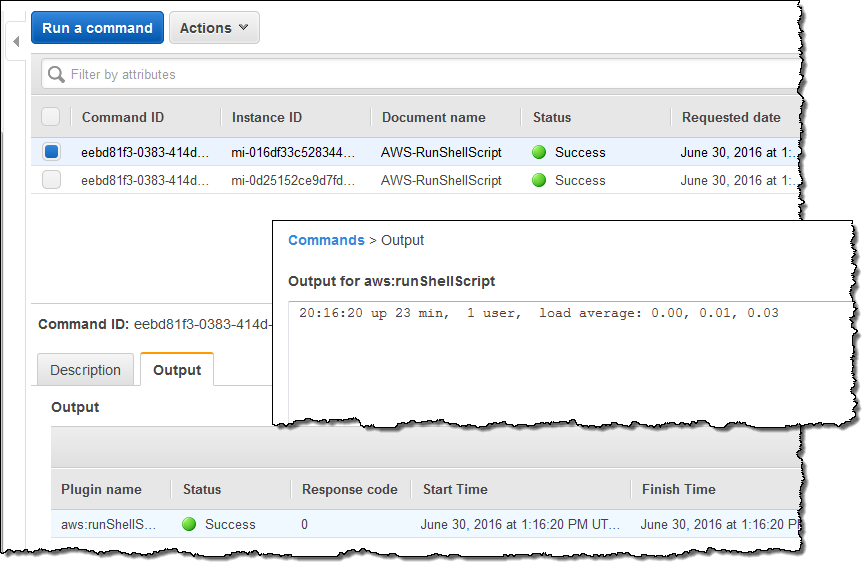 could not run logtail or save output