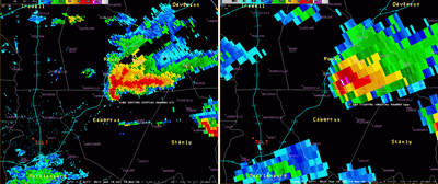 nexrad data earth aws weather geospatial radar