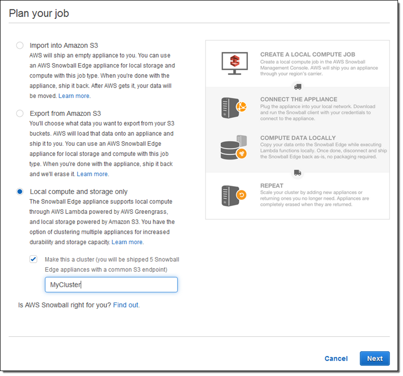 Copying Windows Data to AWS Snowball with NFS