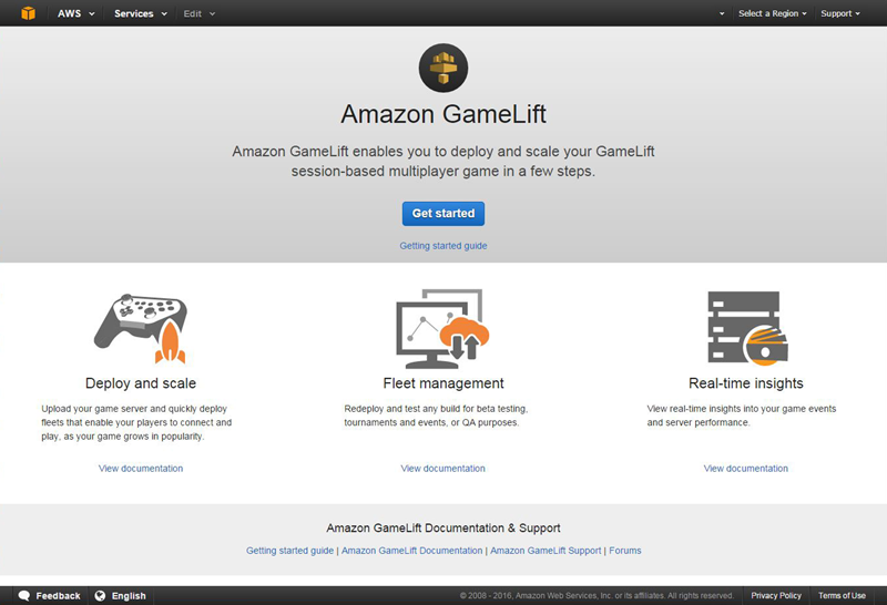 Lumberyard Amazon Gamelift Twitch により Aws でゲームを提供 Amazon Web Services ブログ