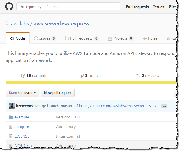 Running Express Applications on AWS Lambda and Amazon API Gateway | AWS  News Blog