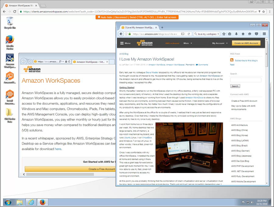  Amazon WorkSpaces for Pc