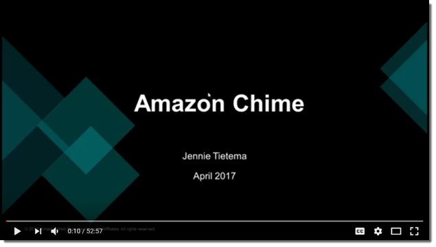 amazon chime log in