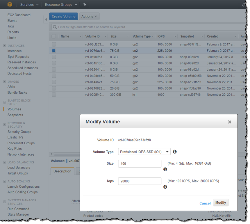 bitnami owncloud increase disk