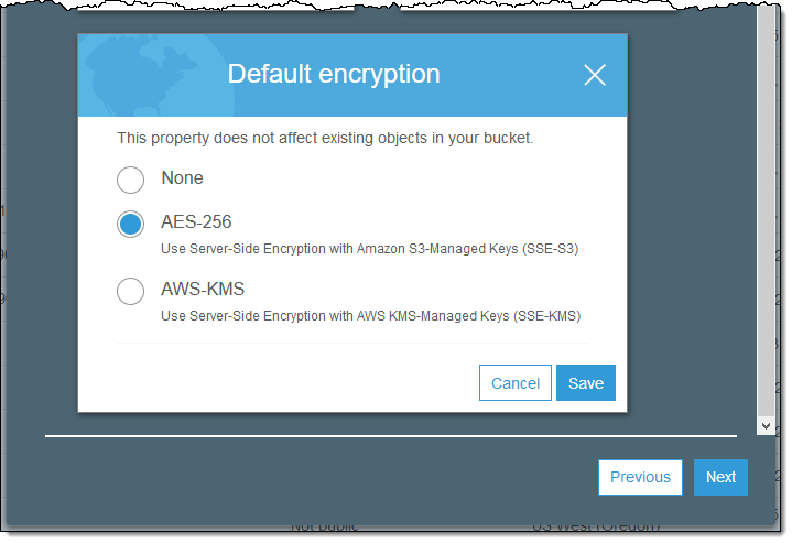 dynamodb kms client side encryption