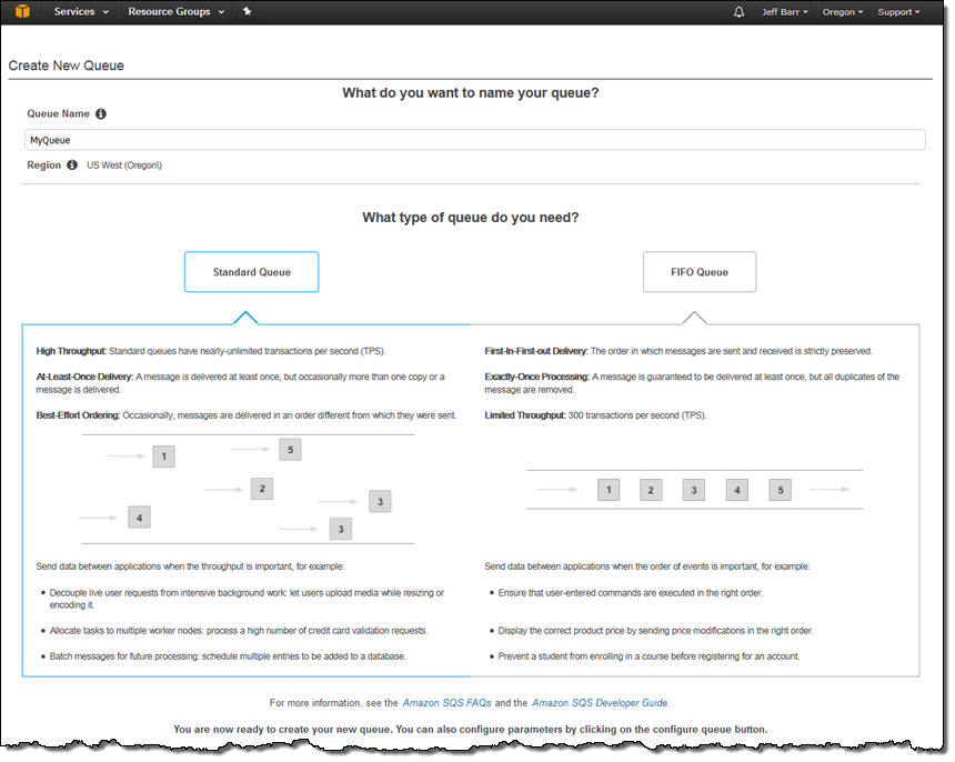 sqs queue metrics