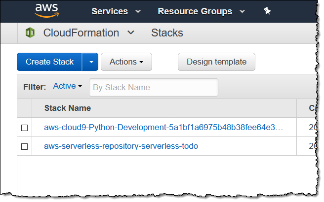 Cloudformation Templates Noise