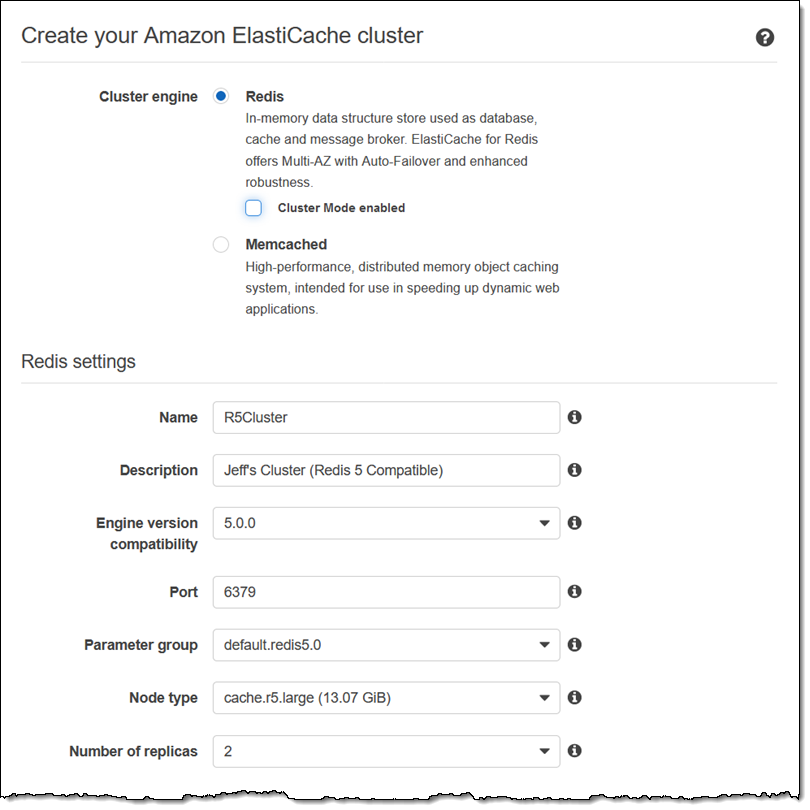 新品发布 Amazon Elasticache Redis 5 0 兼容版 亚马逊aws官方博客