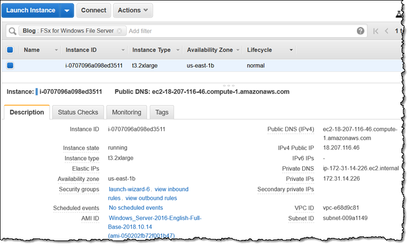 amazon fsx for windows file server