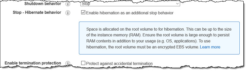 Hibernate encryption hot sale