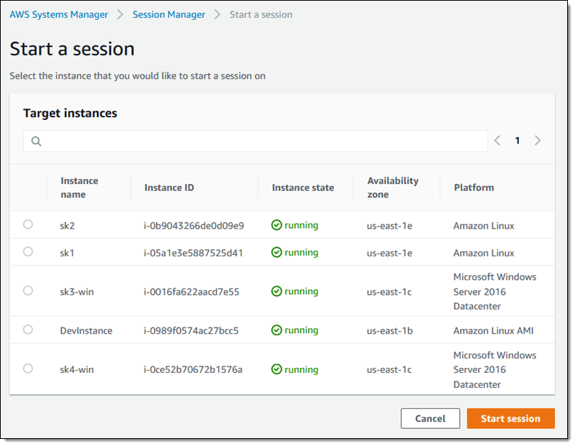 aws session manager