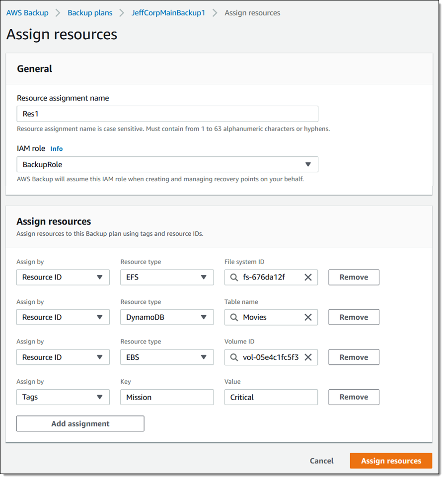 Aws Backup バックアップの自動化と集中管理 Amazon Web Services ブログ