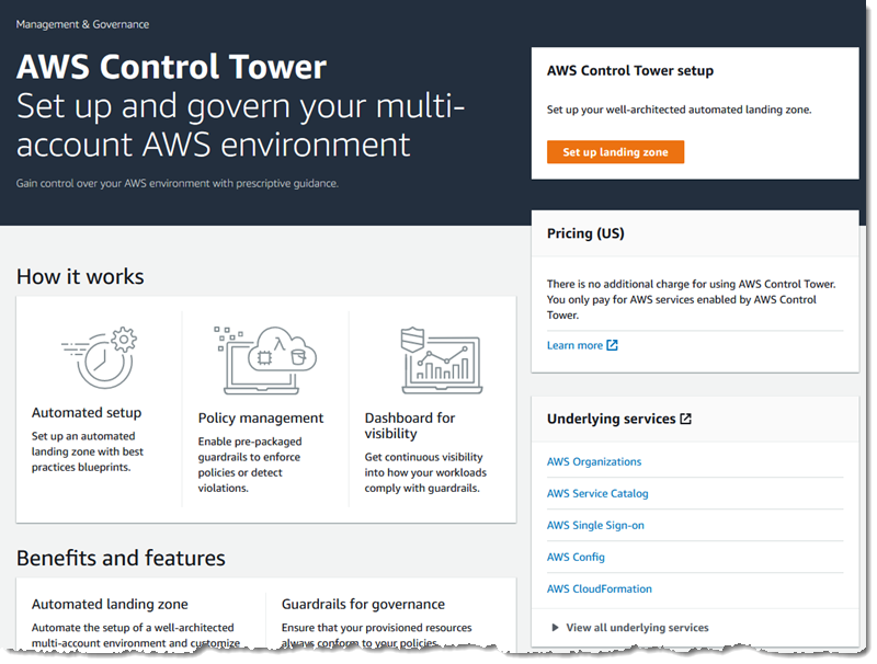 AWS Control Tower – Set up & Govern a Multi-Account AWS Environment | AWS  News Blog