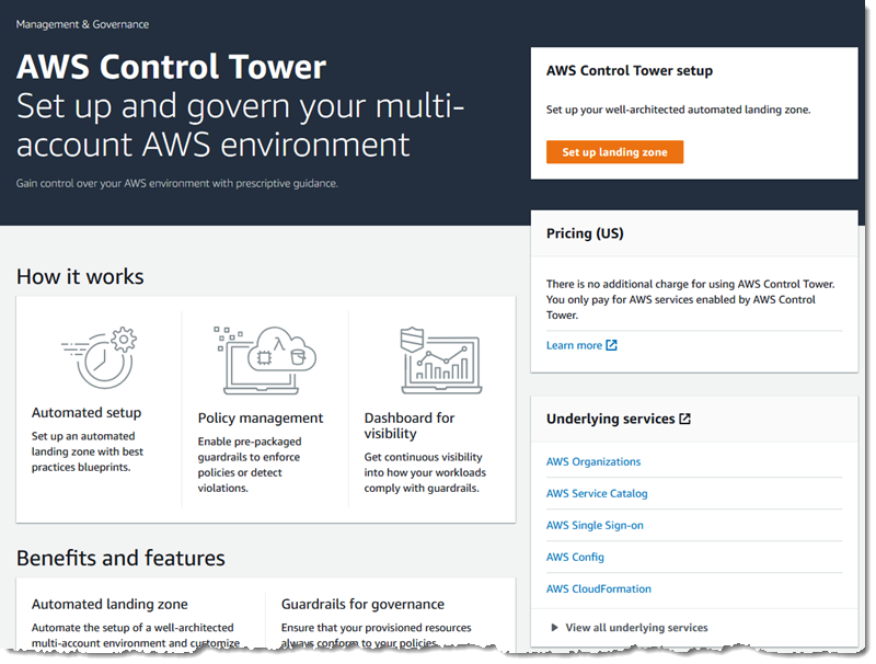 AWS Control Tower – Set up & Govern a Multi-Account AWS Environment ...