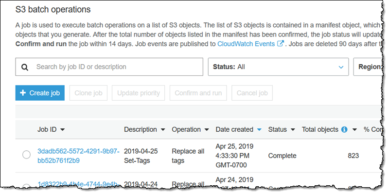 New Amazon S3 Batch Operations Aws News Blog