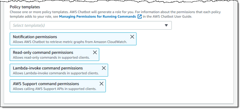 aws chatbot sns