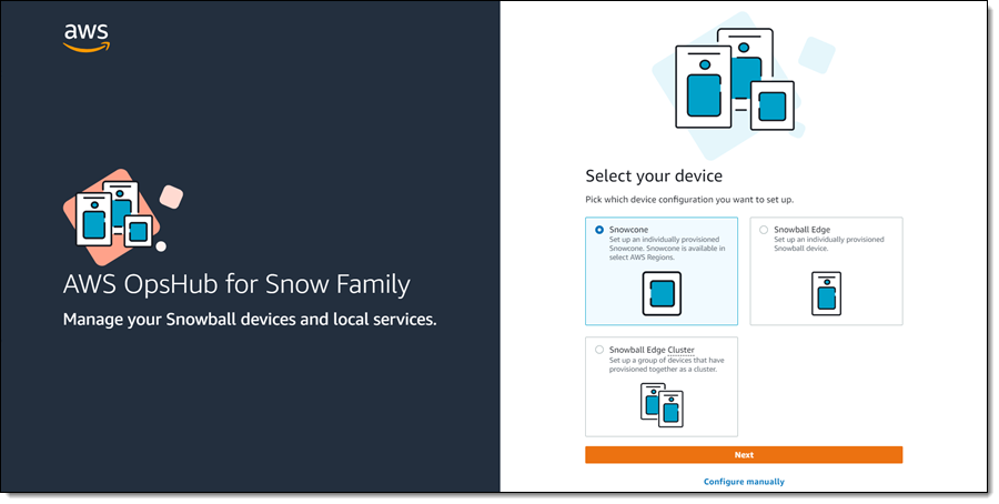 snow opshub select dev 1