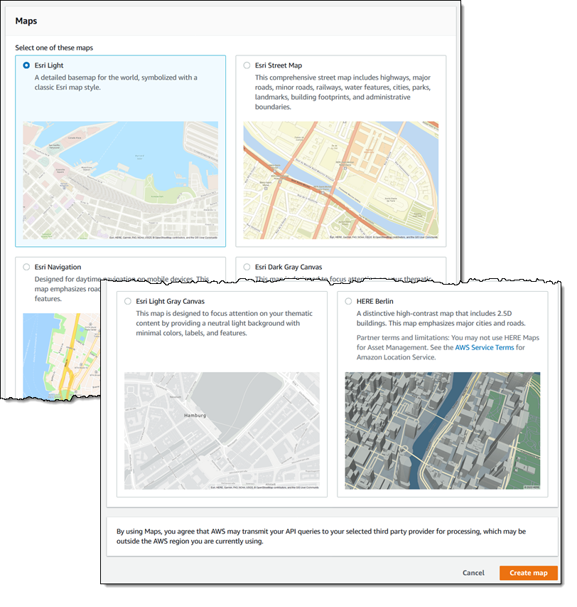 Amazon Location Add Maps And Location Awareness To Your Applications Aws News Blog