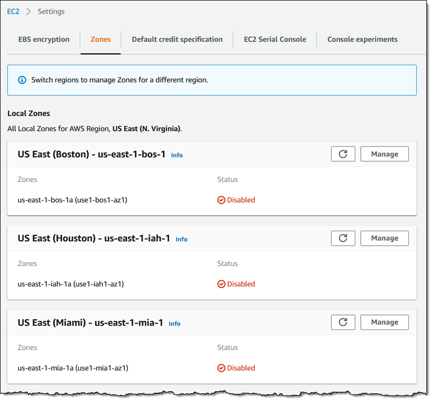 local zones in aws