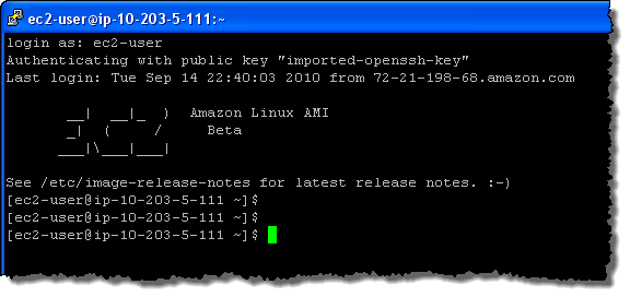 aws amazon linux default password