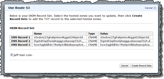 Signing your SES mail with DKIM using PHPMailer and Route 53