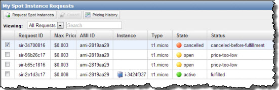 Spot Instance Bid | AWS News