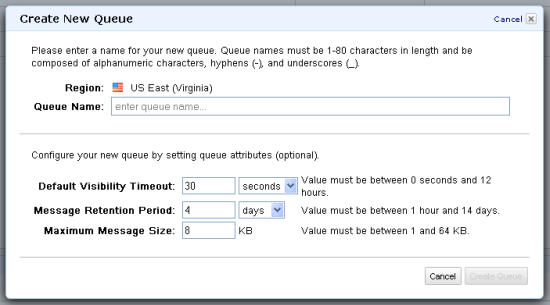 create an aws sqs queue using boto3