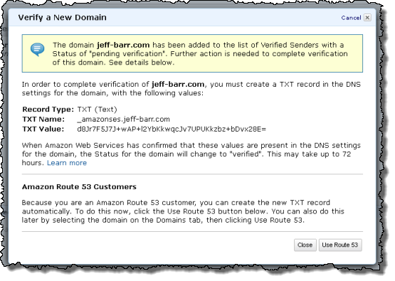 email domain verification