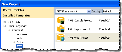 visual studio aws toolkit load balancer